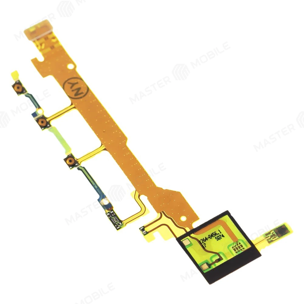 Шлейф для Sony C6603/LT36i Xperia Z с комп. (на кнопку включения и кнопки громкости) + микрофон  фото №3