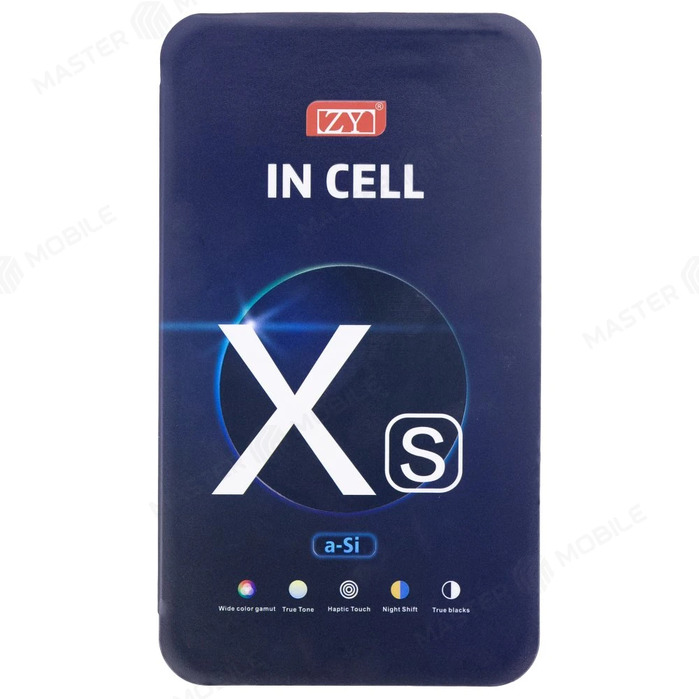 Дисплей для Apple iPhone Xs + тачскрин (черный) (ZY) (In-Cell) фото №5