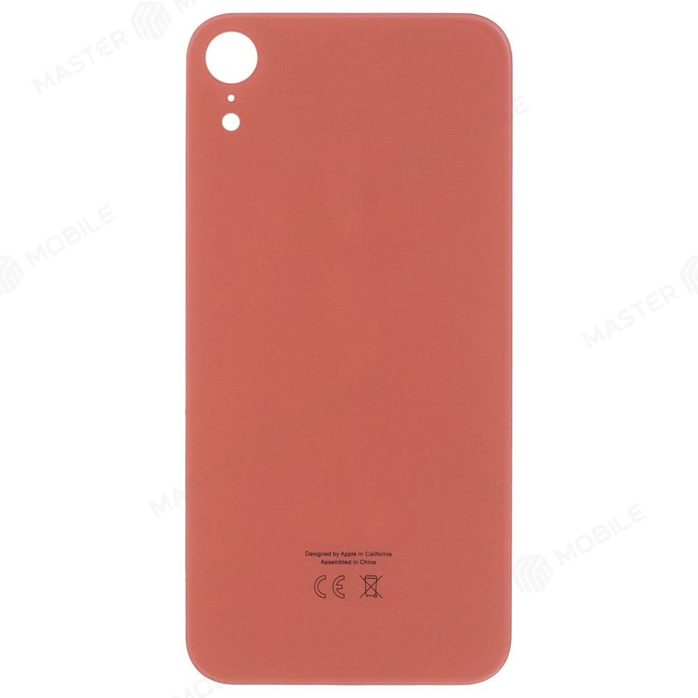 Задняя крышка для Apple iPhone Xr (коралловый) (с широким отверстием) (Premium)