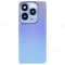 Задняя крышка для Infinix Hot 40 Pro (X6837) (голубой) (в сборе со стеклом камеры) фото №1