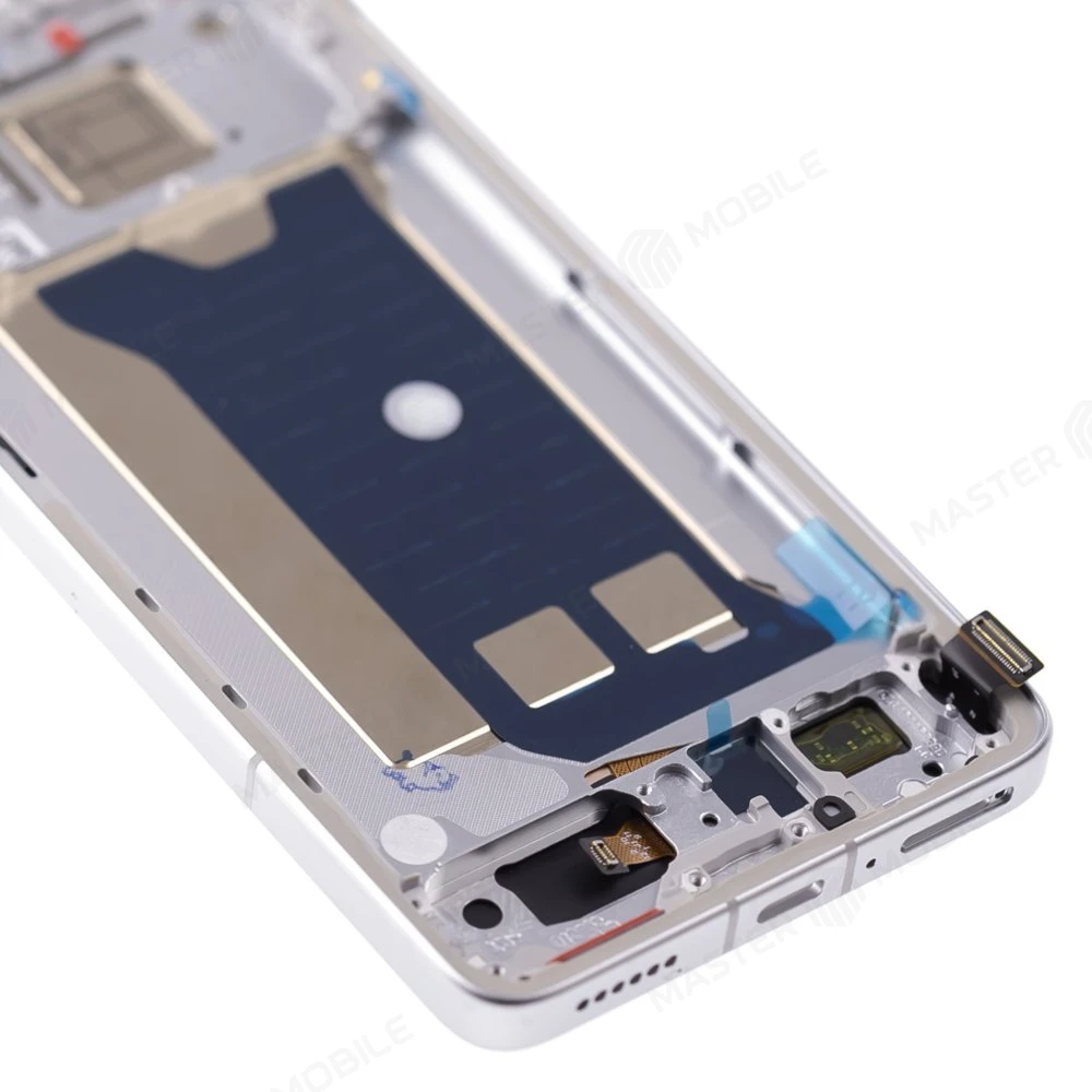 Дисплей для Xiaomi Poco F7 Pro (24117RK2CG) + тачскрин (серебристый) (в рамке) (ORIG100) (SP) фото №4