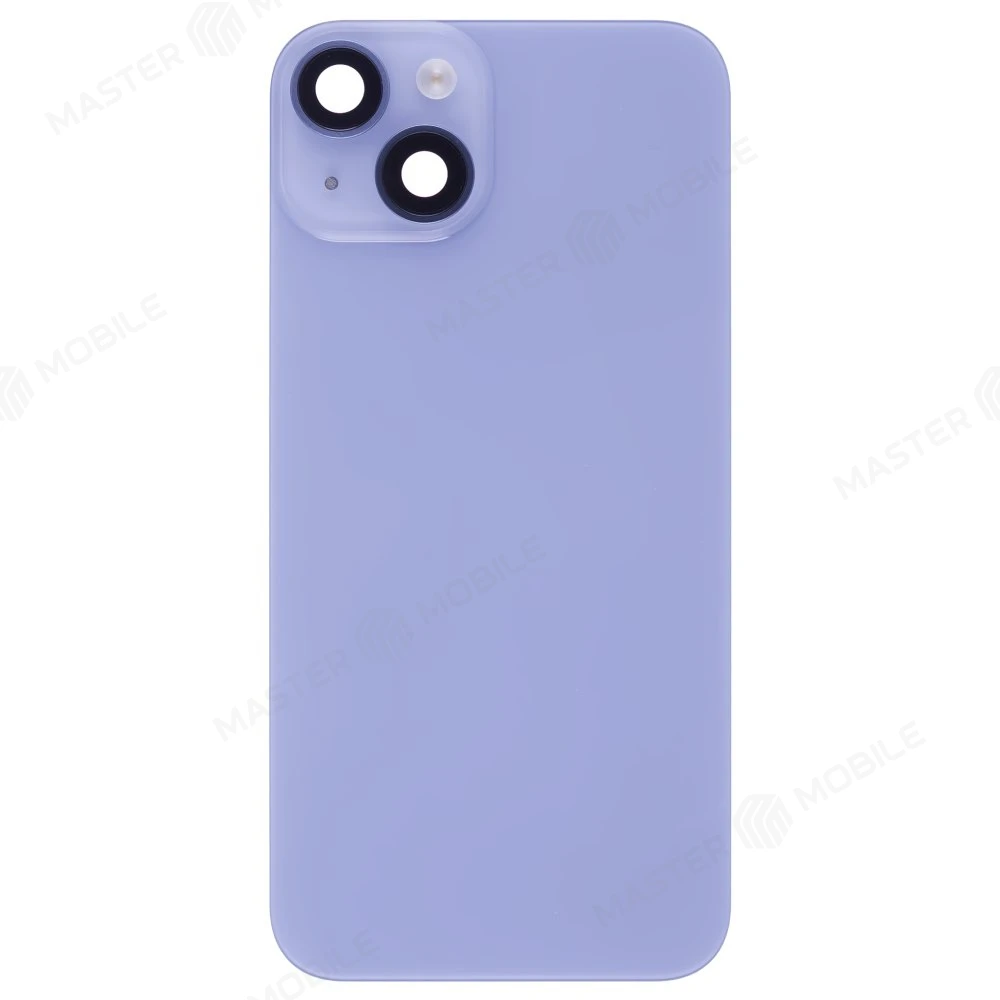 Задняя крышка для Apple iPhone 14 (голубой) (в сборе) (с разбора) (ORIG100) (возможен дефект ЛКП)