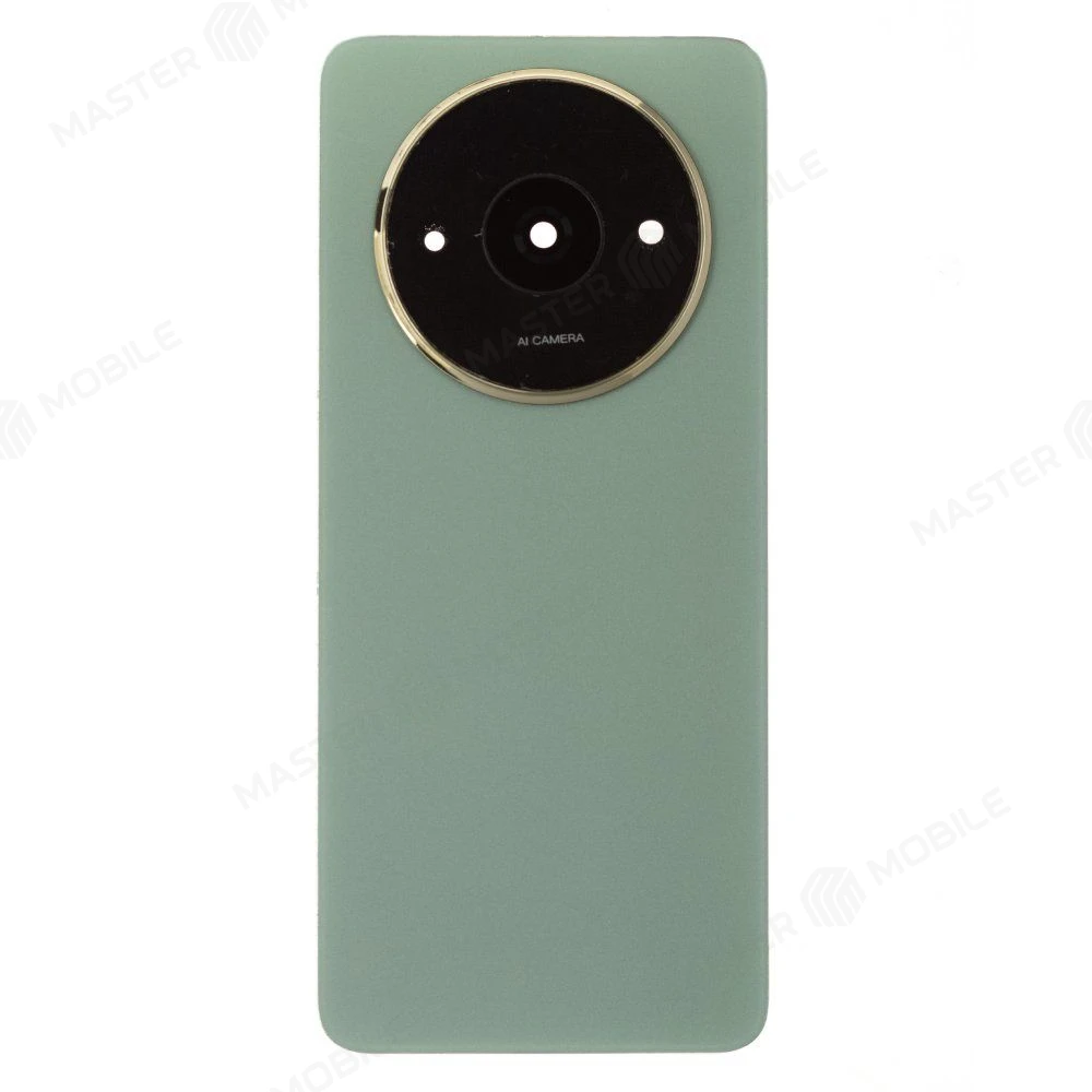 Задняя крышка для Xiaomi Redmi A3x (24048RN6CG) (зеленый) (в сборе со стеклом камеры) фото №1