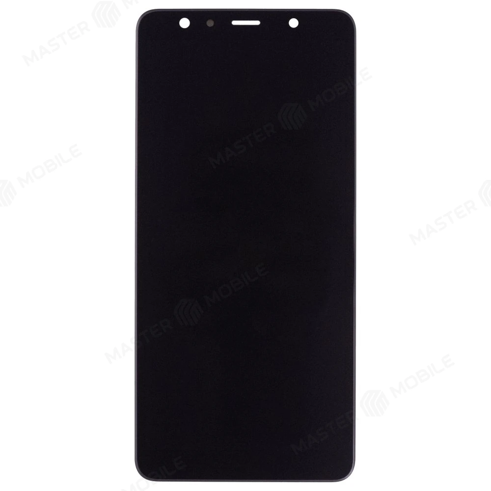 Дисплей для Samsung A750 Galaxy A7 (2018) + тачскрин (черный) (OLED)