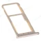 Держатель сим-карты для Huawei P20 Lite (ANE-LX1) / Nova 3E (ANE-AL00) (золотистый) фото №3