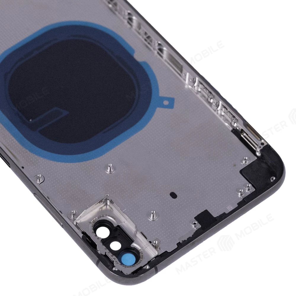 Корпус для Apple iPhone Xs Max (серый) (Premium) фото №3