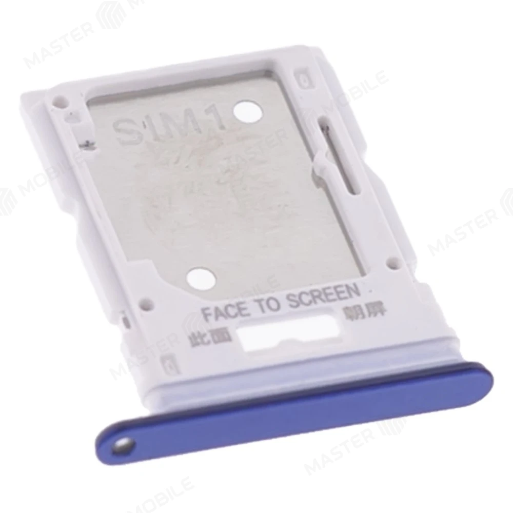 Держатель сим-карты для Xiaomi Redmi Note 11 Pro 4G (2201116TG) / Redmi Note 11 Pro 5G (2201116SG) (голубой) фото №3