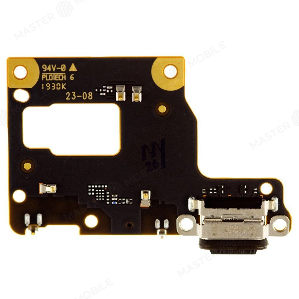Нижняя плата для Xiaomi Mi 9 Lite (M1904F3BG) с комп. + разъем зарядки + микрофон (ORIG100)  фото №2