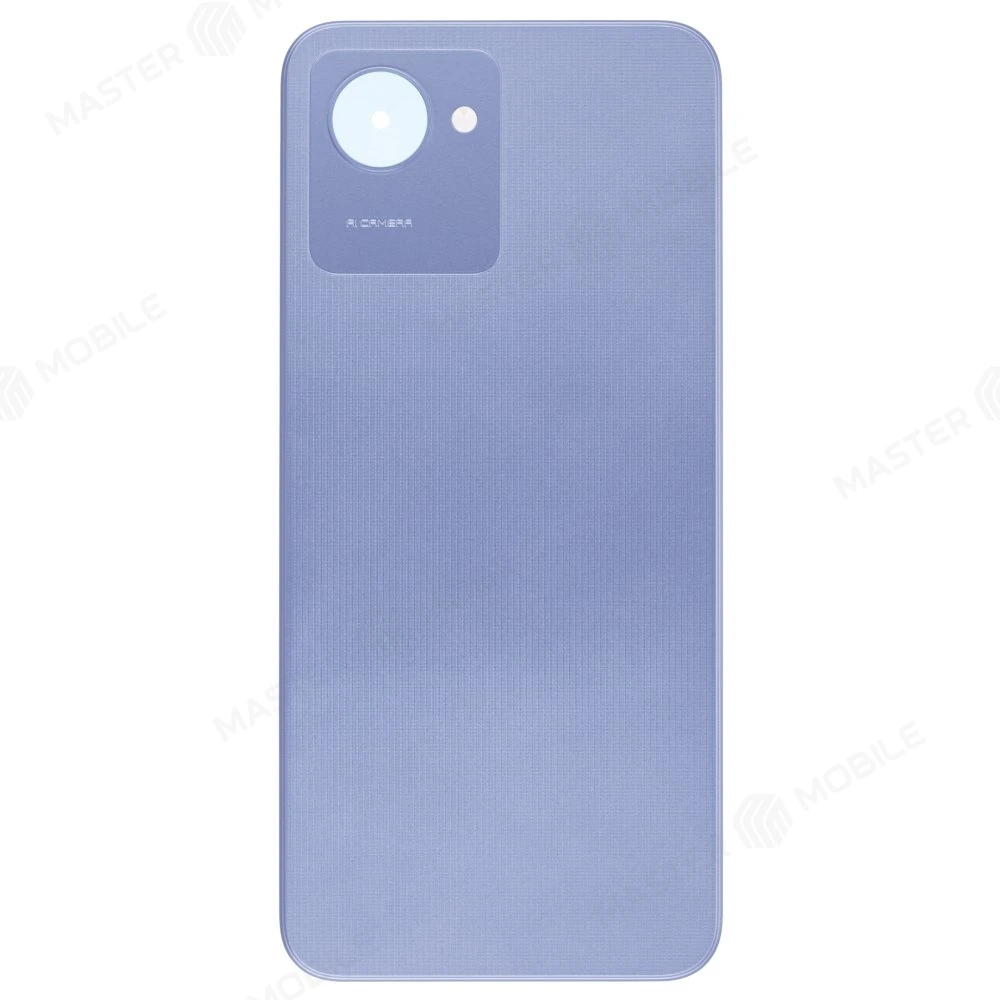 Задняя крышка для Realme C30S (RMX3690) (голубой) фото №1