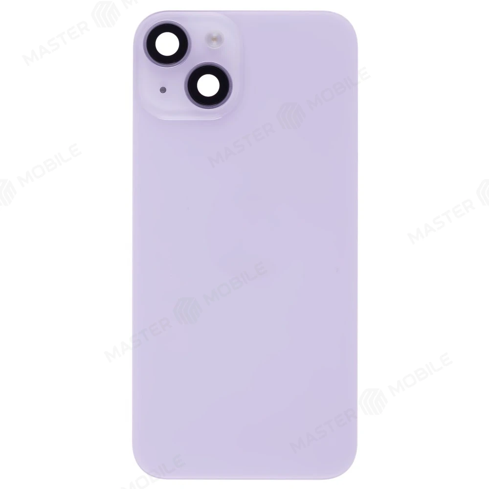 Задняя крышка для Apple iPhone 14 (фиолетовый) (в сборе) (с разбора) (ORIG100) (возможен дефект ЛКП)