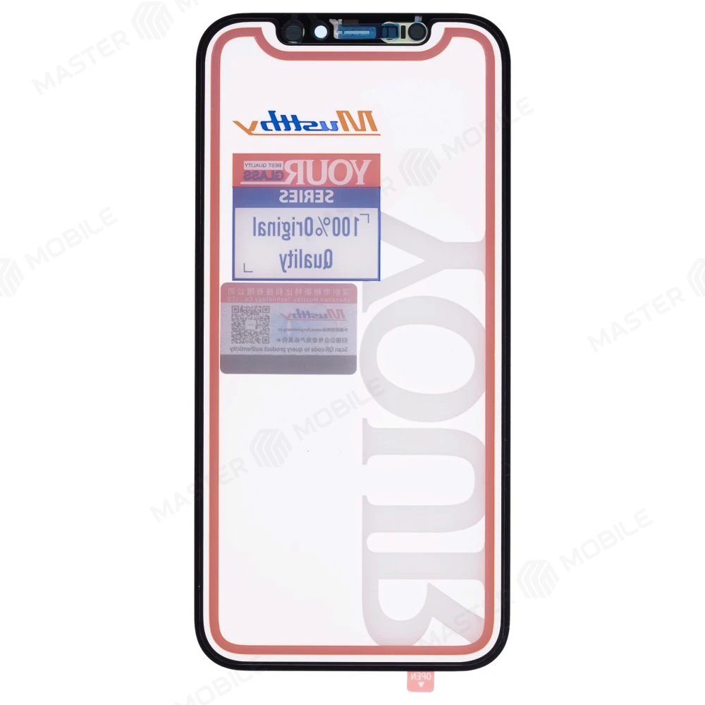 Стекло модуля для Apple iPhone 12 / iPhone 12 Pro + OCA (Musttby) (Premium) фото №2