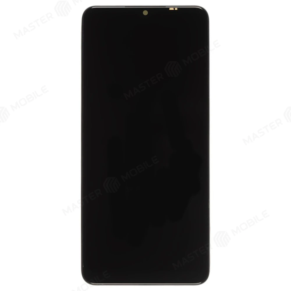 Дисплей для Samsung A125 Galaxy A12 + тачскрин (черный) (в рамке) (ORIG100)
