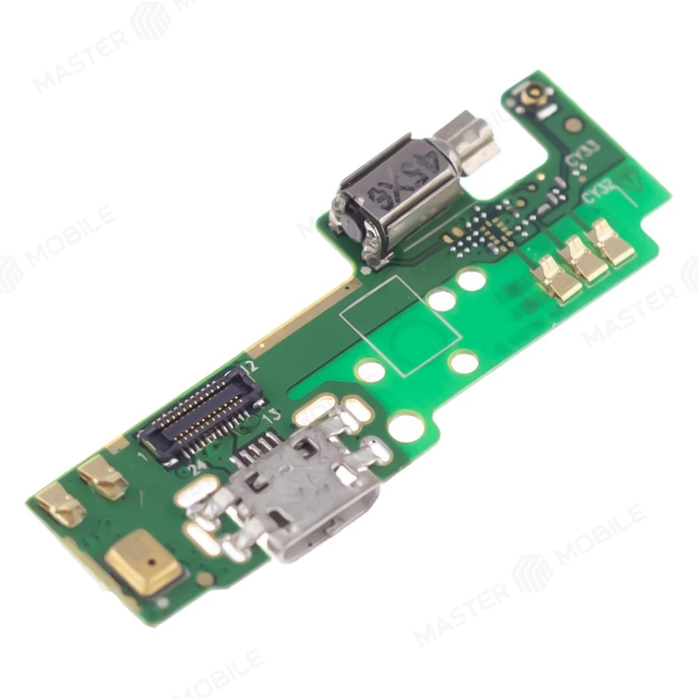 Нижняя плата для Sony F3311/F3313 Xperia E5 с комп. + разъем зарядки + вибро + микрофон  фото №3