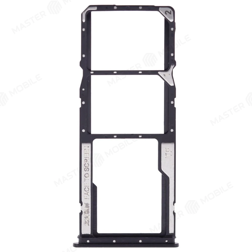 Держатель сим-карты для Xiaomi Redmi Note 11 4G (2201117TY/G) / Redmi Note 11S 4G (2201117SY/G) (черный)