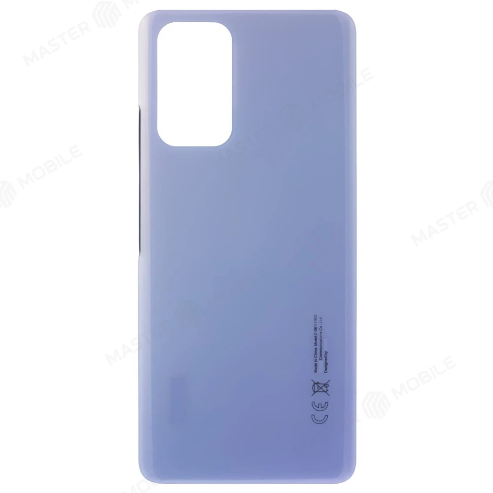 Задняя крышка для Xiaomi Redmi Note 10 Pro 4G (M2101K6G) (голубой)