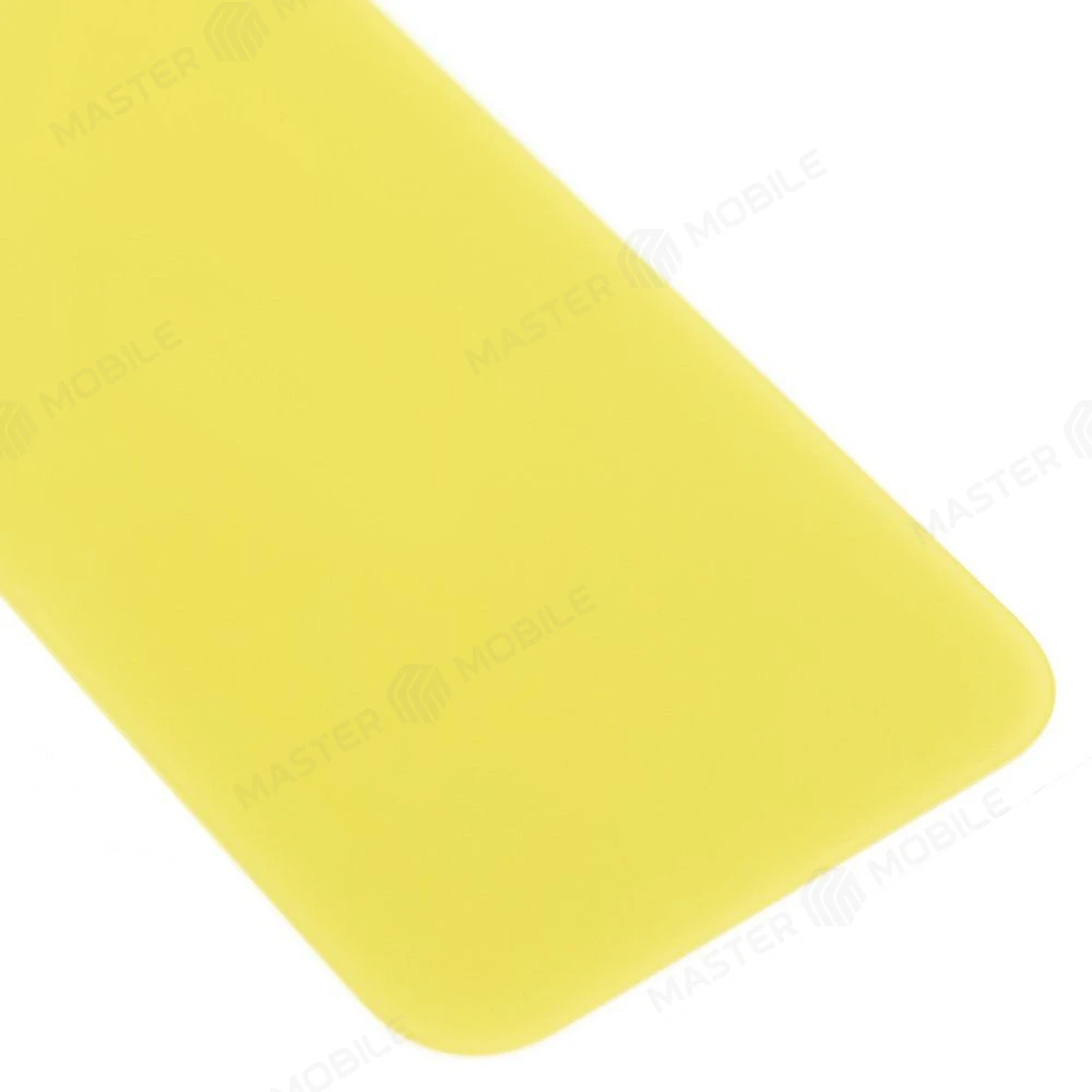 Задняя крышка для Apple iPhone 14 Plus (желтый) (в сборе со стеклом камеры и шлейфом) (Premium)  фото №4