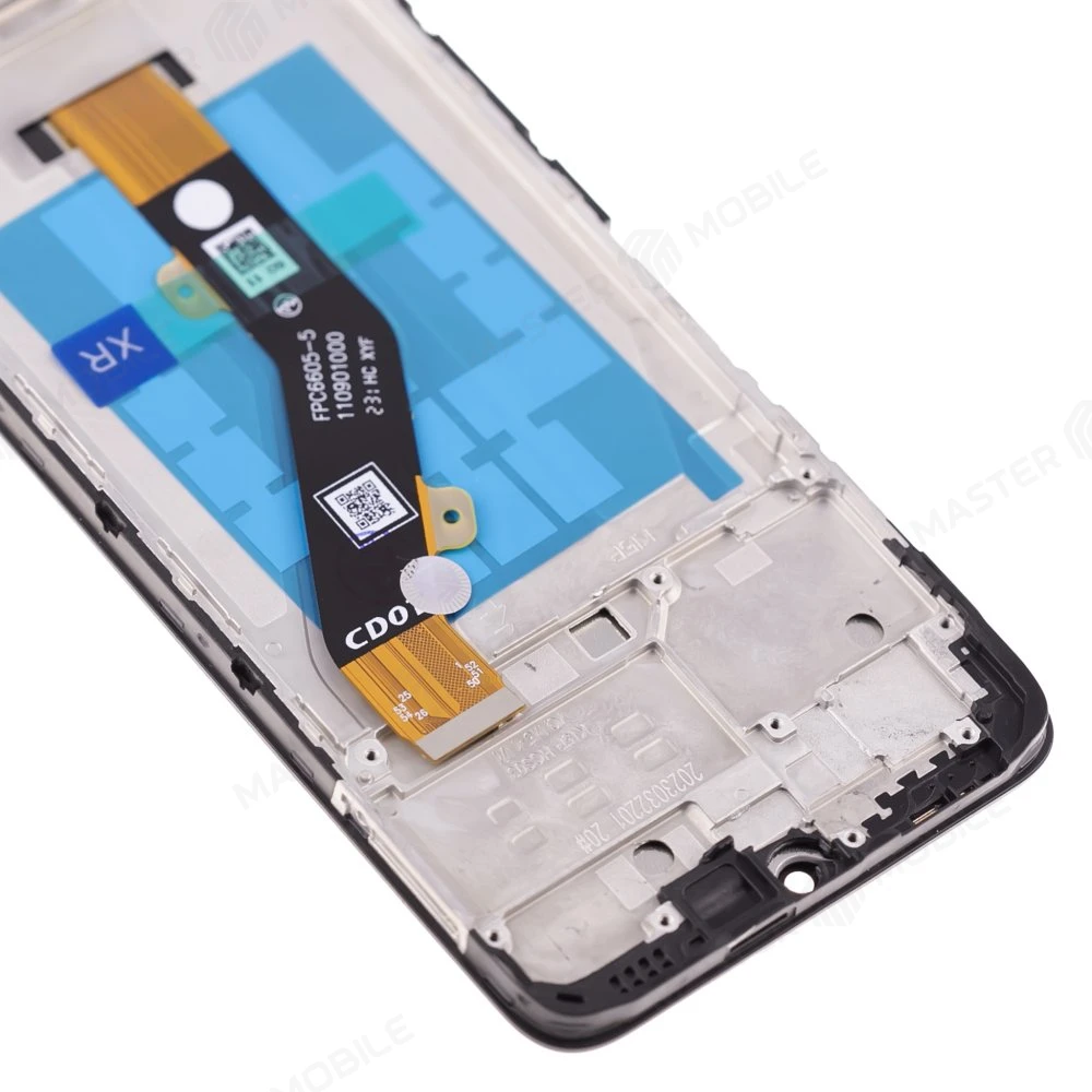 Дисплей для Tecno Spark 10 4G (KI5q) + тачскрин (черный) (в рамке) (ORIG) фото №3