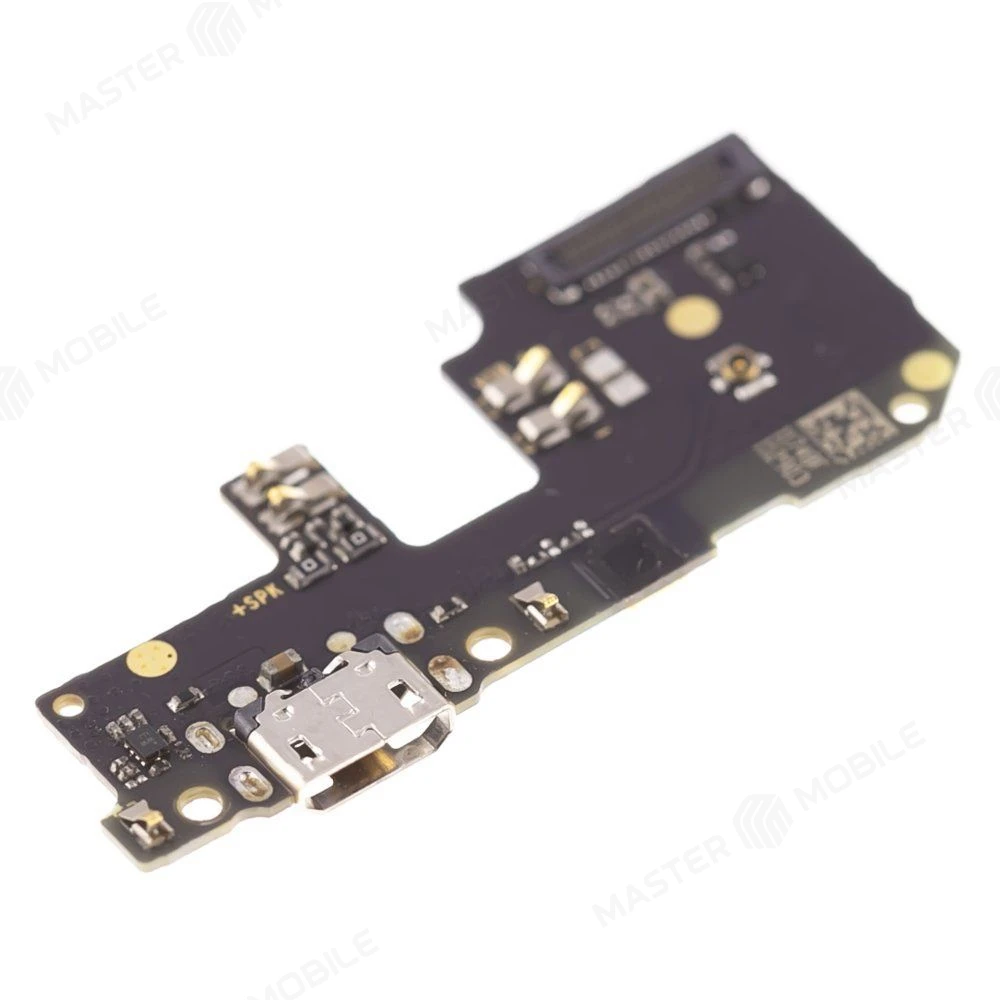 Нижняя плата для Xiaomi Redmi 5 Plus (MEG7) с комп. + разъем зарядки + микрофон (ORIG100)  фото №3