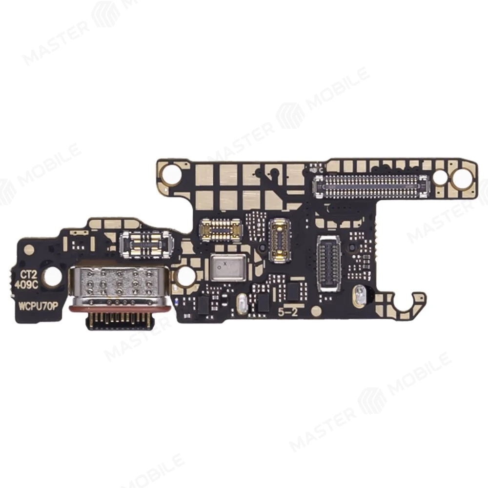 Нижняя плата для Huawei Pura 70 Pro (HBN-LX9) / Pura 70 Ultra (HBP-LX9) с комп. + разъем зарядки + микрофон + разъем SIM фото №1