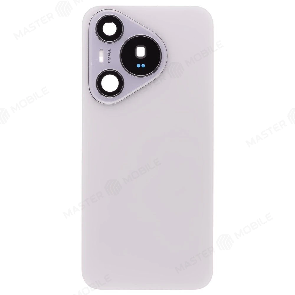 Задняя крышка для Huawei Pura 70 (ADY-LX9) (белый) (в сборе со стеклом камеры) (ORIG100)  фото №1