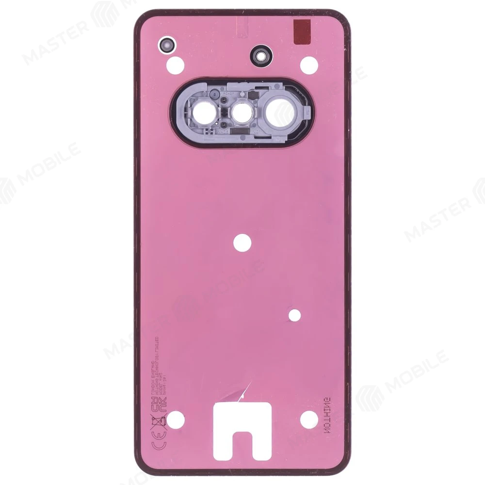 Задняя крышка для Nothing Phone 3a (A059) (черный) (ORIG100) фото №2