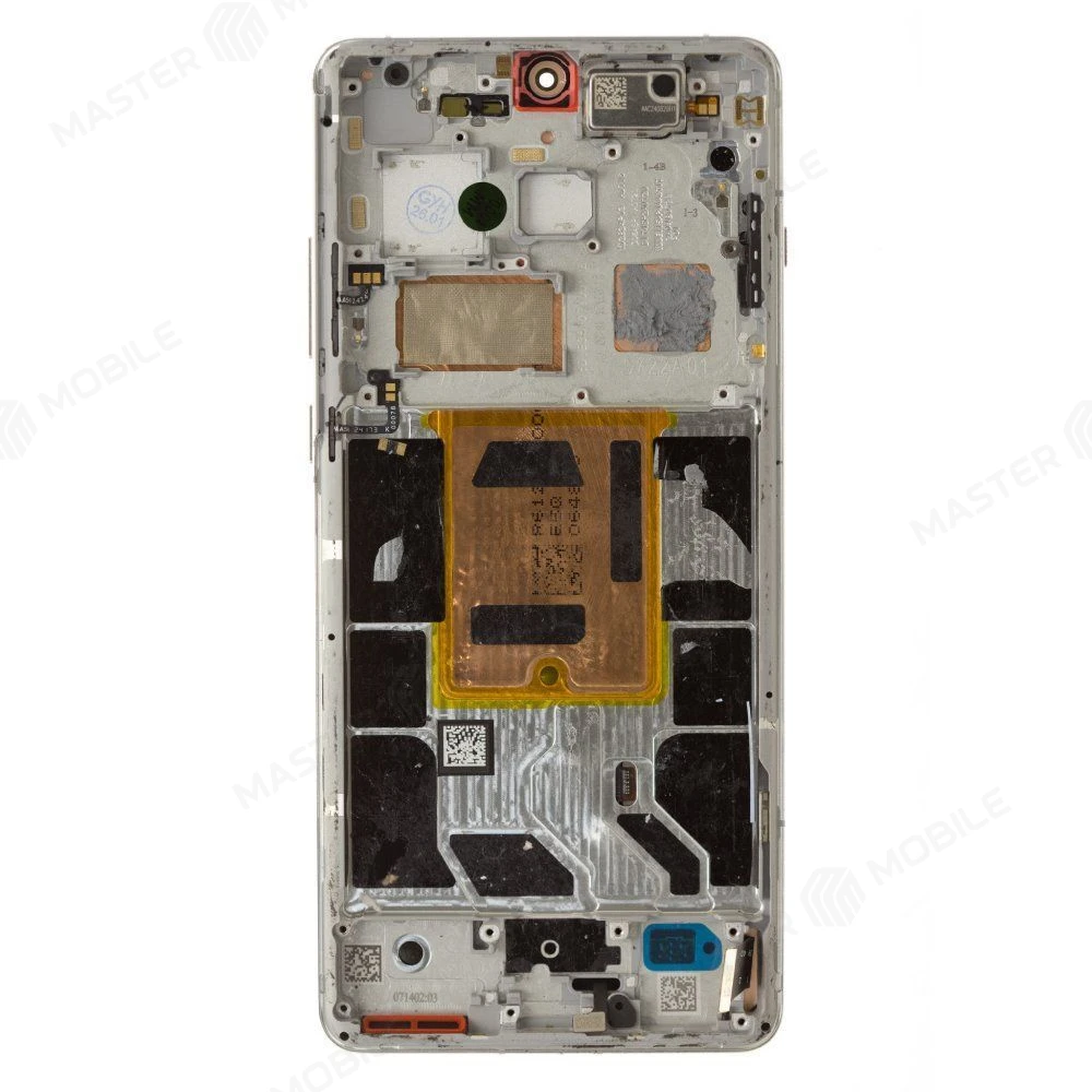 Дисплей для OnePlus 12 (PJD110) + тачскрин (серебристый) (в рамке) (ORIG100) (SP) фото №2