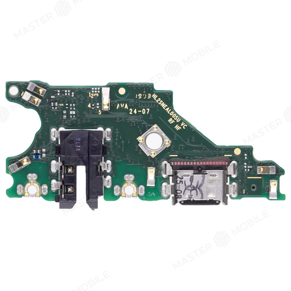 Нижняя плата для Huawei Mate 20 Lite (SNE-LX1) с комп. + разъем зарядки + разъем гарнитуры + микрофон (ORIG100)  фото №2