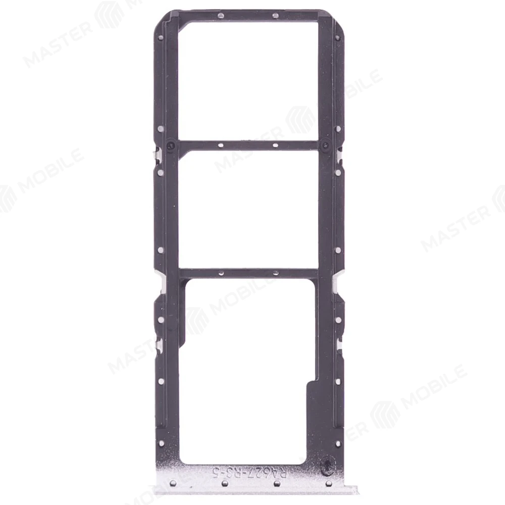 Держатель сим-карты для Realme 9 5G (RMX3474) (серебристый) фото №2