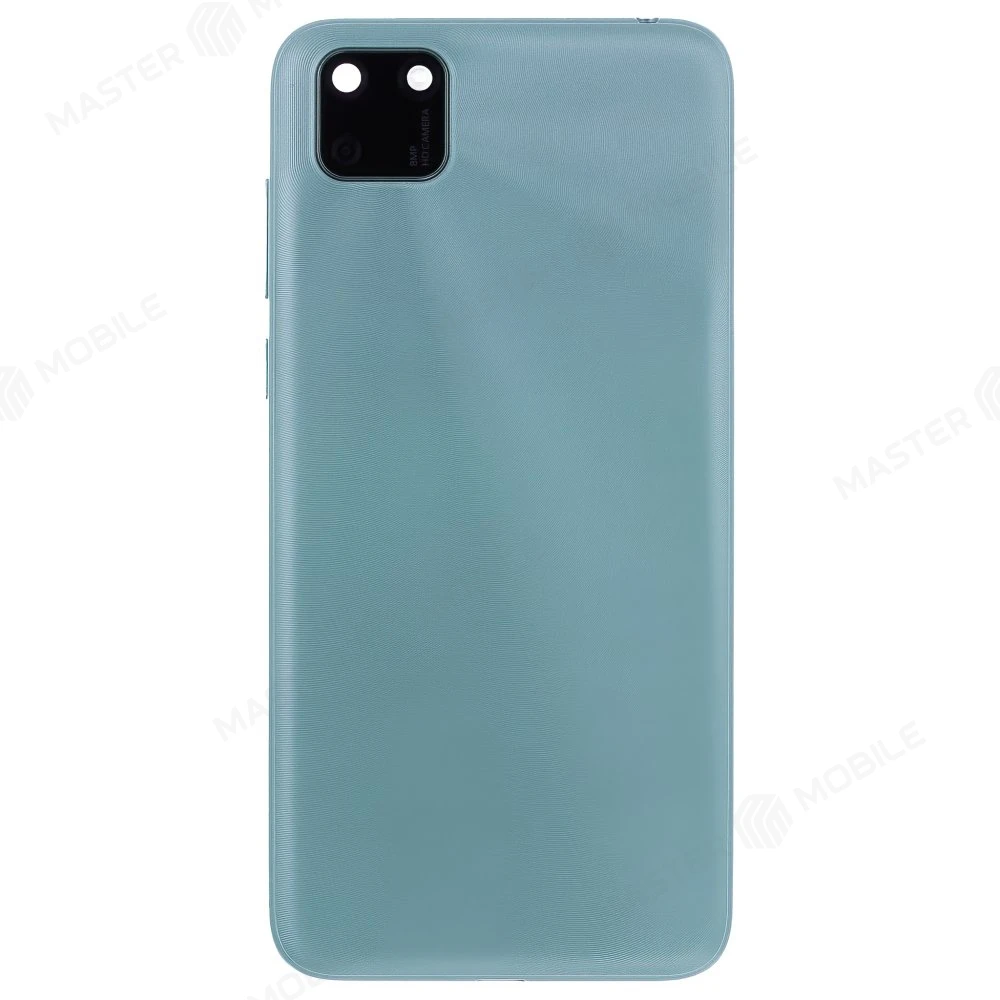 Задняя крышка для Huawei Honor 9S (DUA-LX9) / Y5p (DRA-LX9) (зеленый) (в сборе со стеклом камеры)