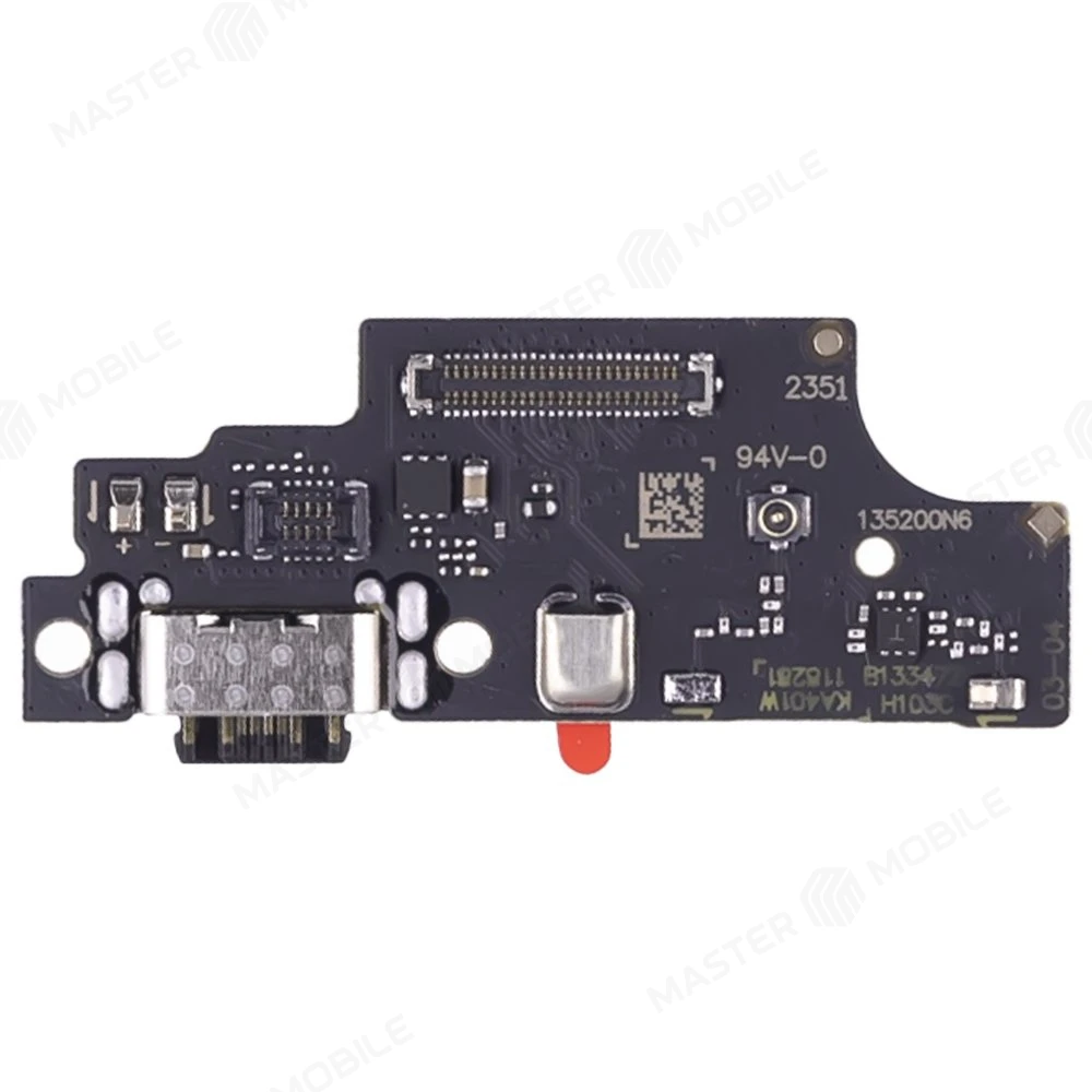 Нижняя плата для Xiaomi Poco M6 Pro 4G (2312FPCA6G) с комп. + разъем зарядки + микрофон (ORIG100)