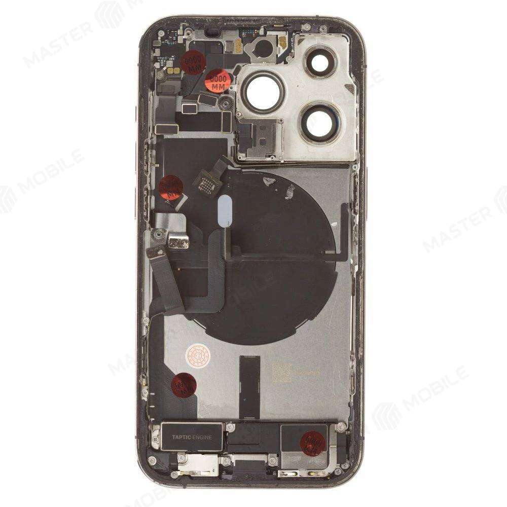 Корпус для Apple iPhone 14 Pro (фиолетовый) (eSIM / US Version) (в сборе) (ORIG100) (Снятый) (возможен дефект ЛКП) фото №2
