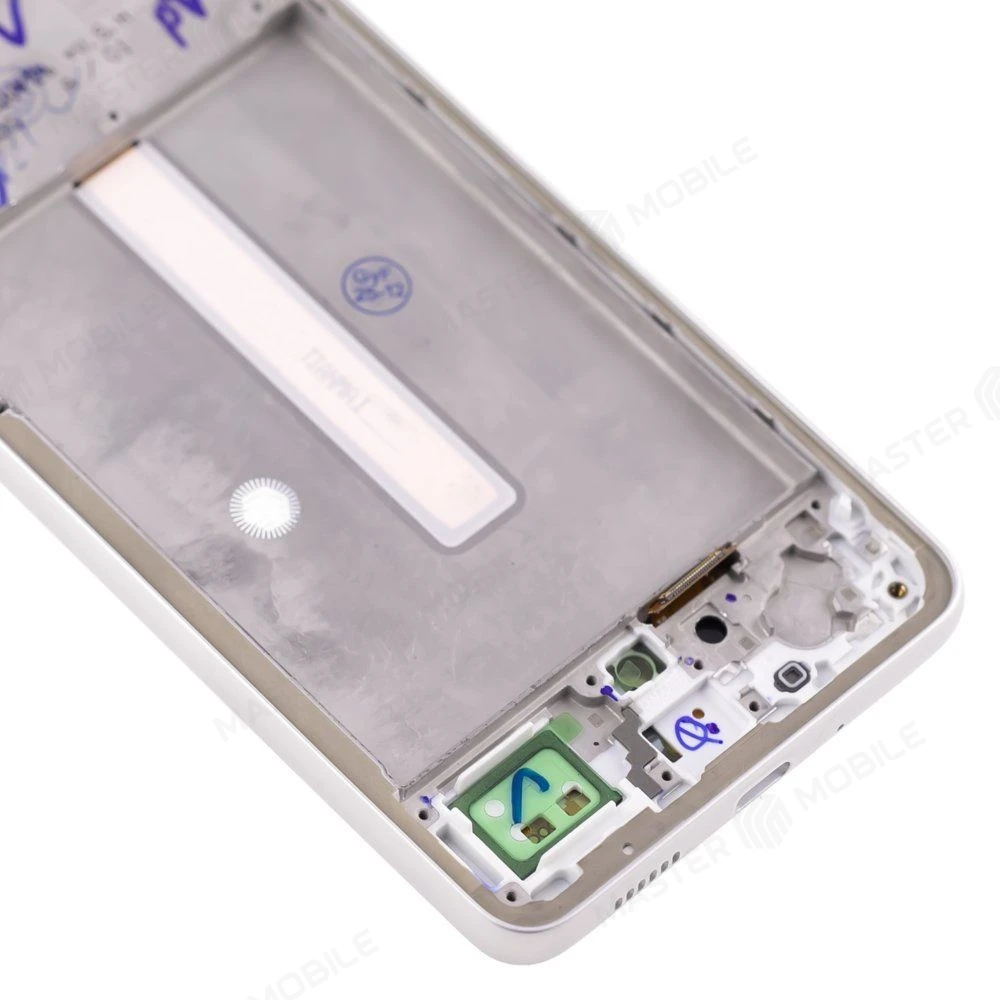 Дисплей для Samsung A336 Galaxy A33 5G + тачскрин (серебристый) (в рамке) (OLED) (Full Size) фото №4