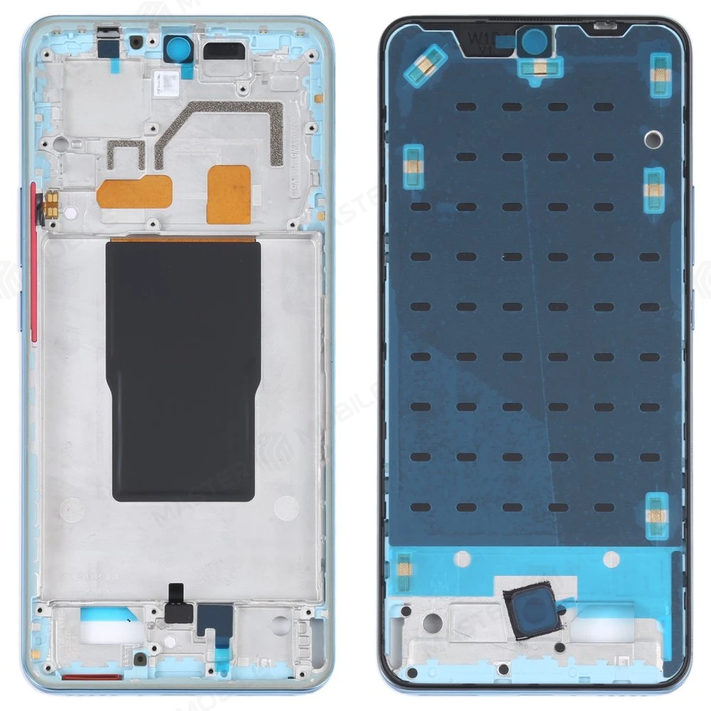 Рамка дисплея для Xiaomi 12T (22071212AG) / 12T Pro (22081212UG) / Redmi K50 Ultra (22081212C) (голубой)
