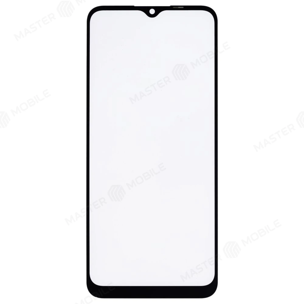 Стекло модуля для Realme C20 (RMX3063) / C21 (RMX3201) / C11 2021 (RMX3231) / Narzo 50i (RMX3235) + OCA (черный)