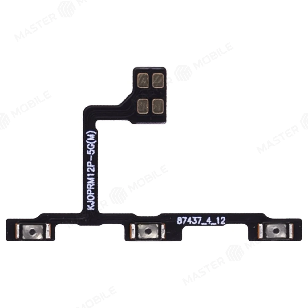 Шлейф для Realme 12 5G (RMX3999) с комп. (на кнопку включения и кнопки громкости) фото №1
