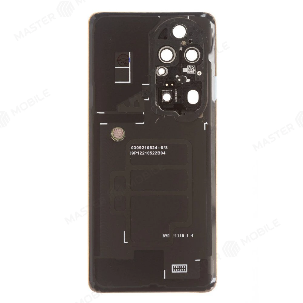 Задняя крышка для Huawei P50 Pro (JAD-LX9) (золотистый) (в сборе со стеклом камеры) (ORIG100) фото №2