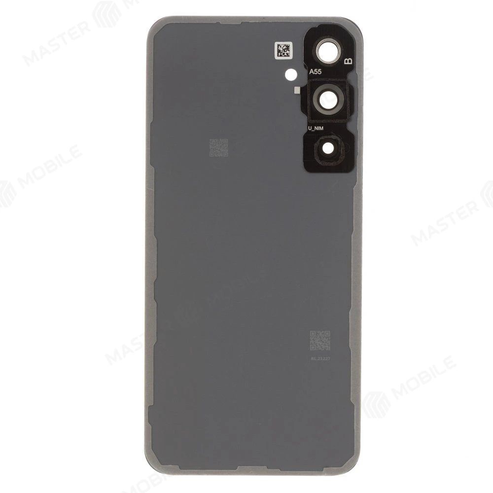 Задняя крышка для Samsung A556 Galaxy A55 5G (голубой) (в сборе со стеклом камеры) (ORIG100) фото №2