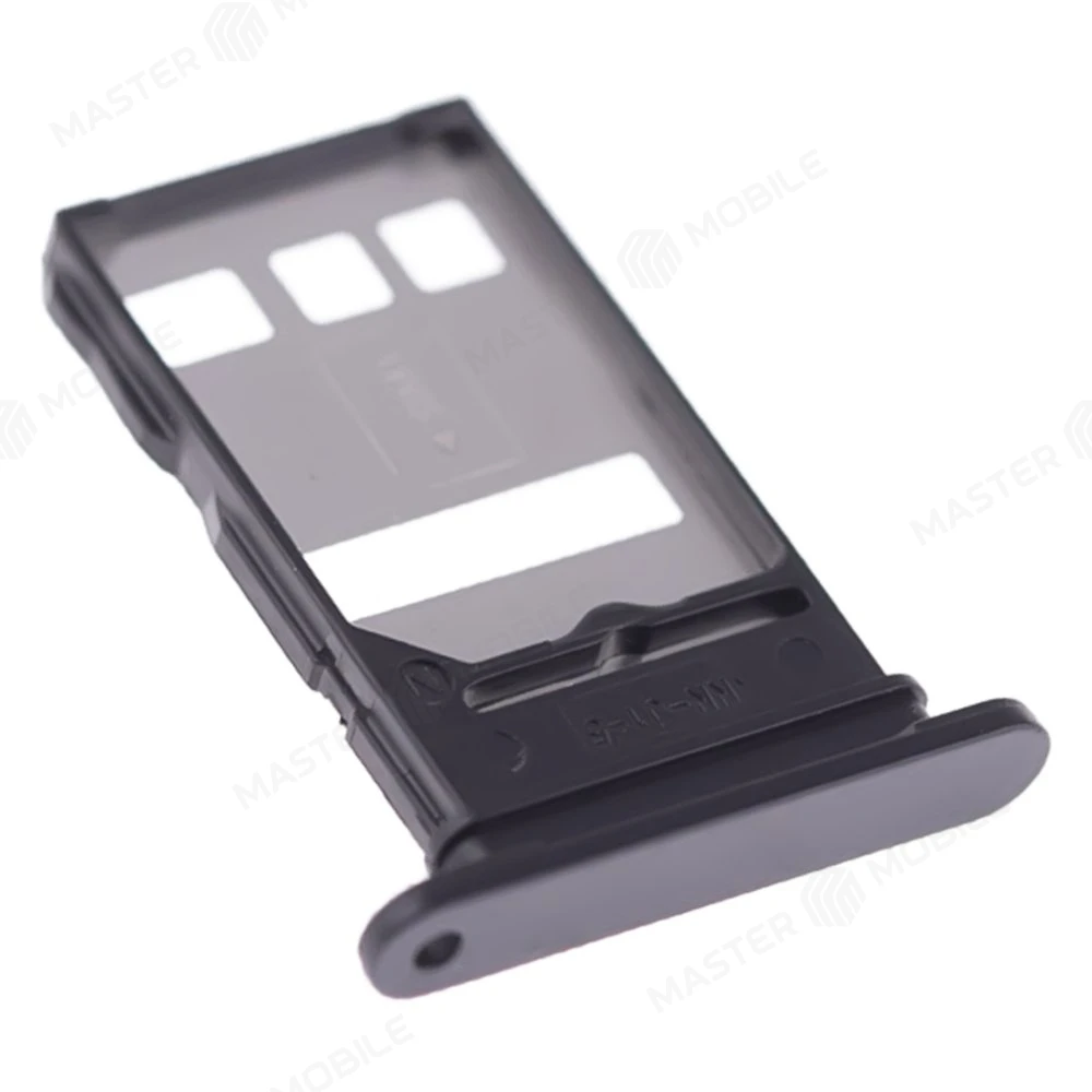 Держатель сим-карты для Huawei Honor 50 Lite (NTN-LX1) (черный) фото №3