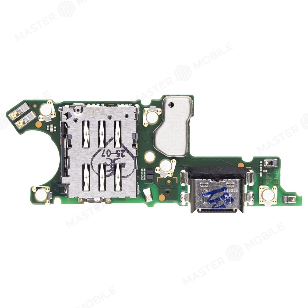 Нижняя плата для Huawei Honor X9a 5G (RMO-NX1) с комп. + разъем зарядки + микрофон (ORIG100) фото №2