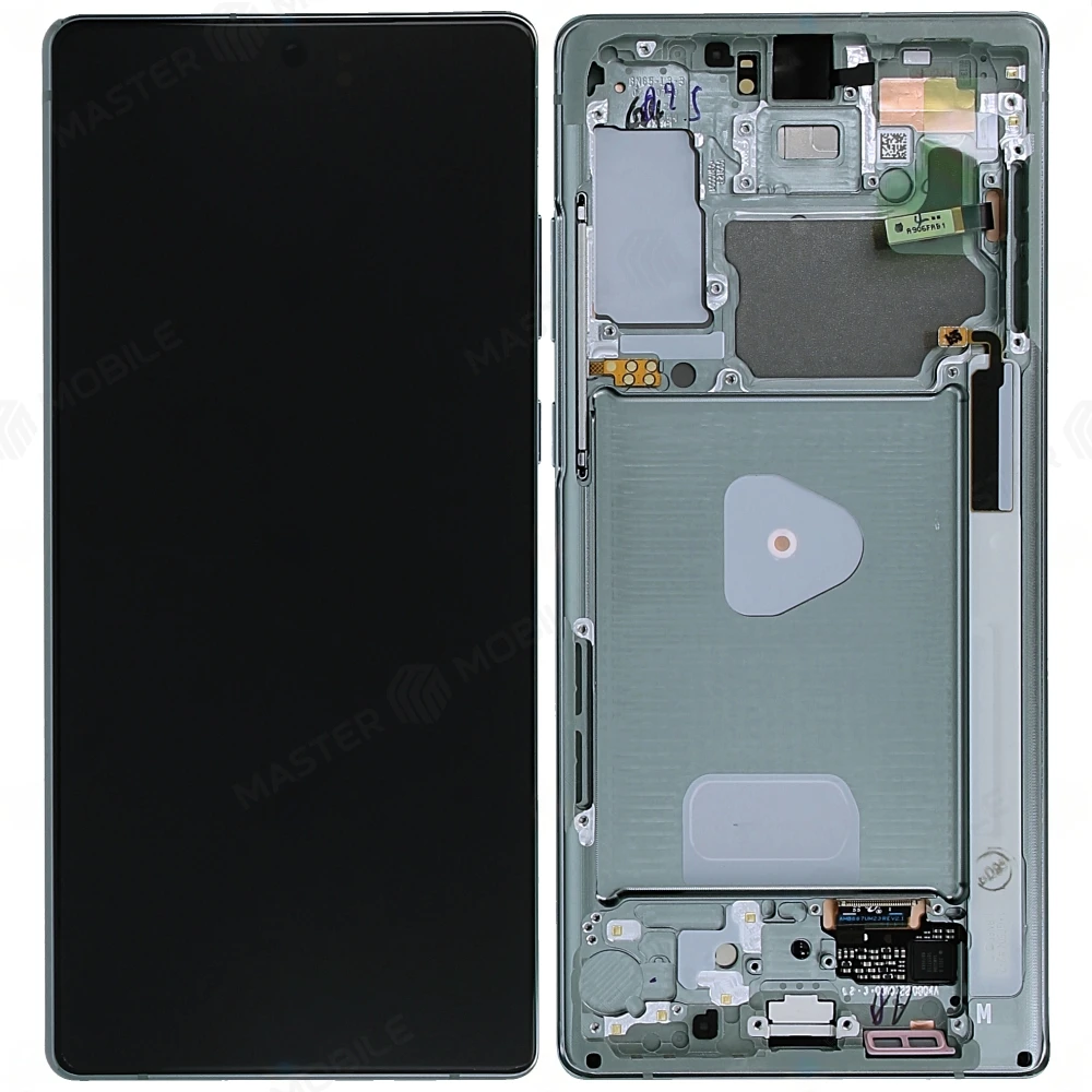 Дисплей для Samsung N980 Galaxy Note 20 / N981 Galaxy Note 20 5G + тачскрин (мятный) (в рамке) (ORIG100)