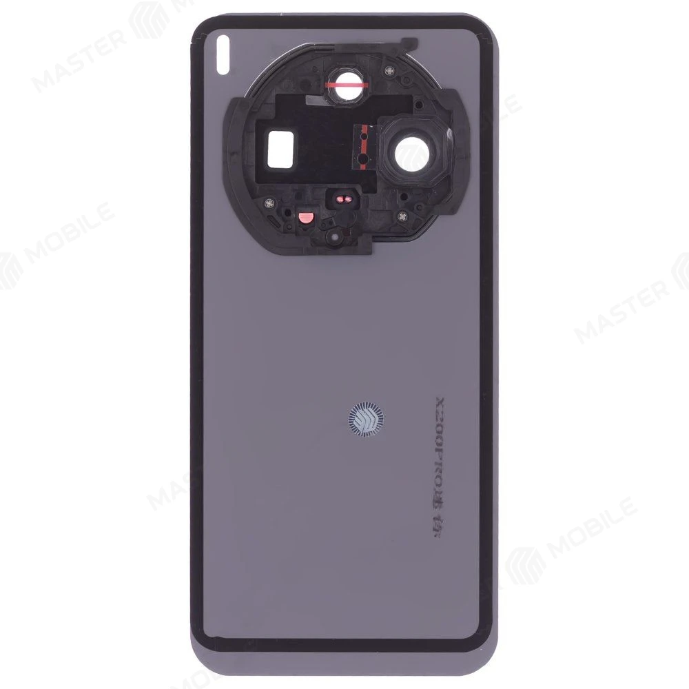 Задняя крышка для Vivo X200 Pro mini (V2419A) (черный) (в сборе со стеклом камеры)  фото №2