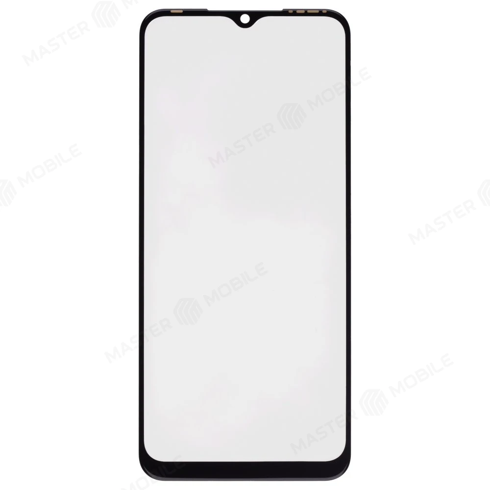 Стекло модуля для Tecno Spark GO 2022 (KG5m) + OCA (черный) (Premium)