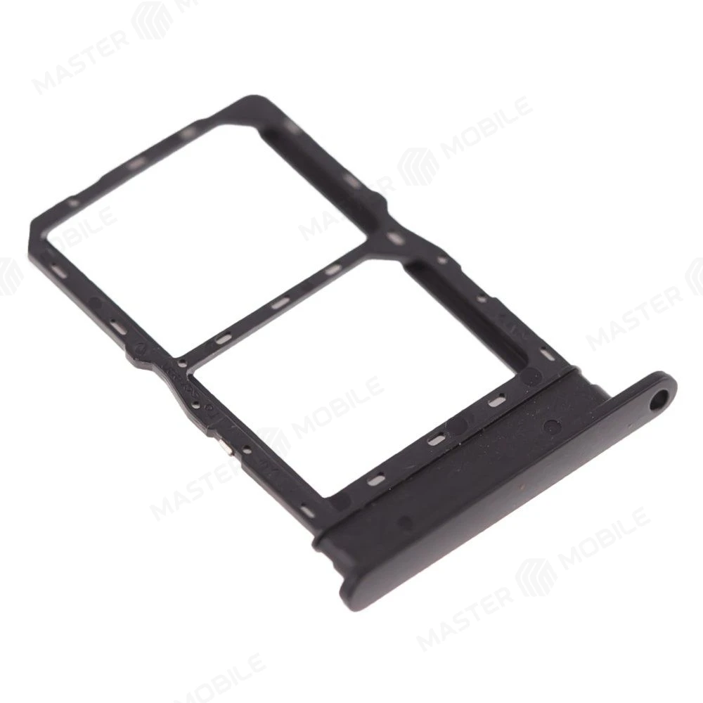 Держатель сим-карты для Huawei Honor X7a (RKY-LX1) (черный) фото №3