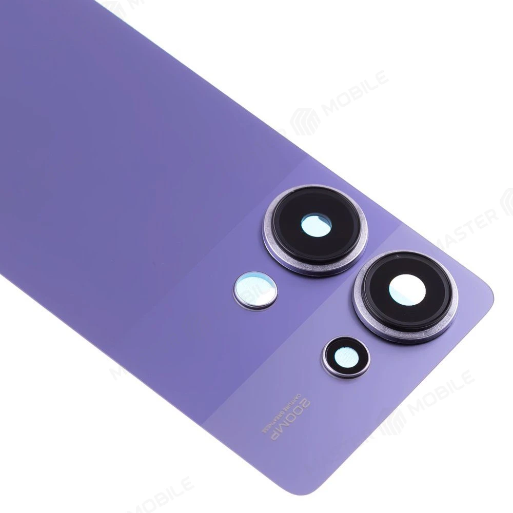 Задняя крышка для Xiaomi Redmi Note 13 Pro 4G (23117RA68G) (фиолетовый) (в сборе со стеклом камеры) фото №3