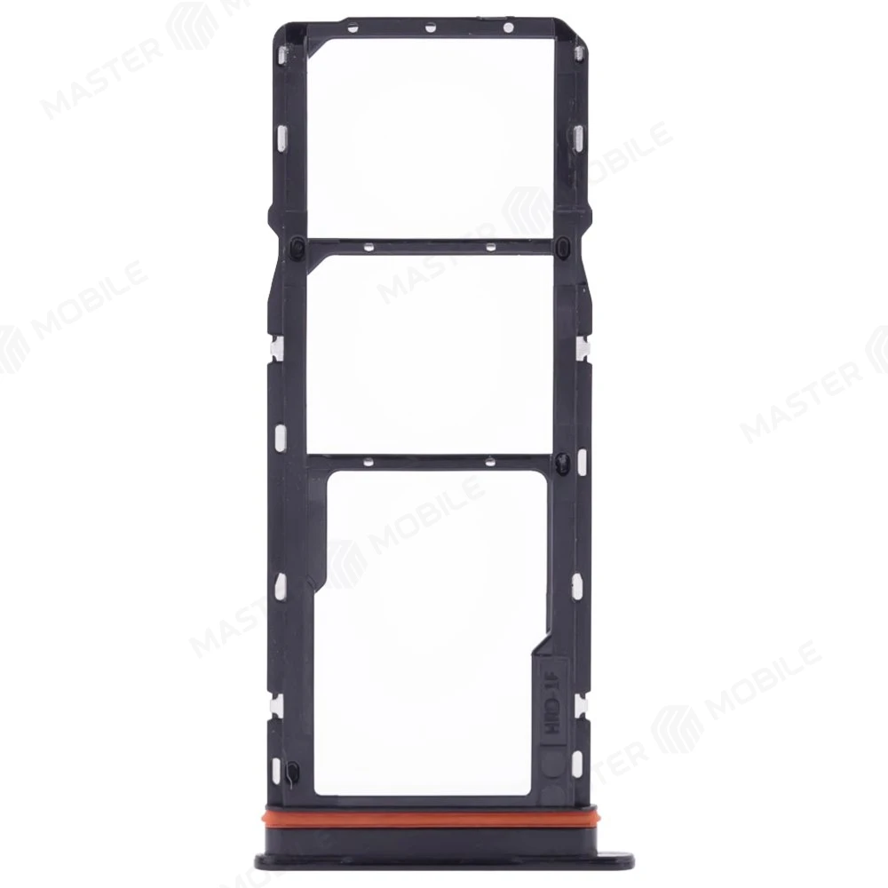 Держатель сим-карты для Samsung A055 Galaxy A05 (черный) фото №2