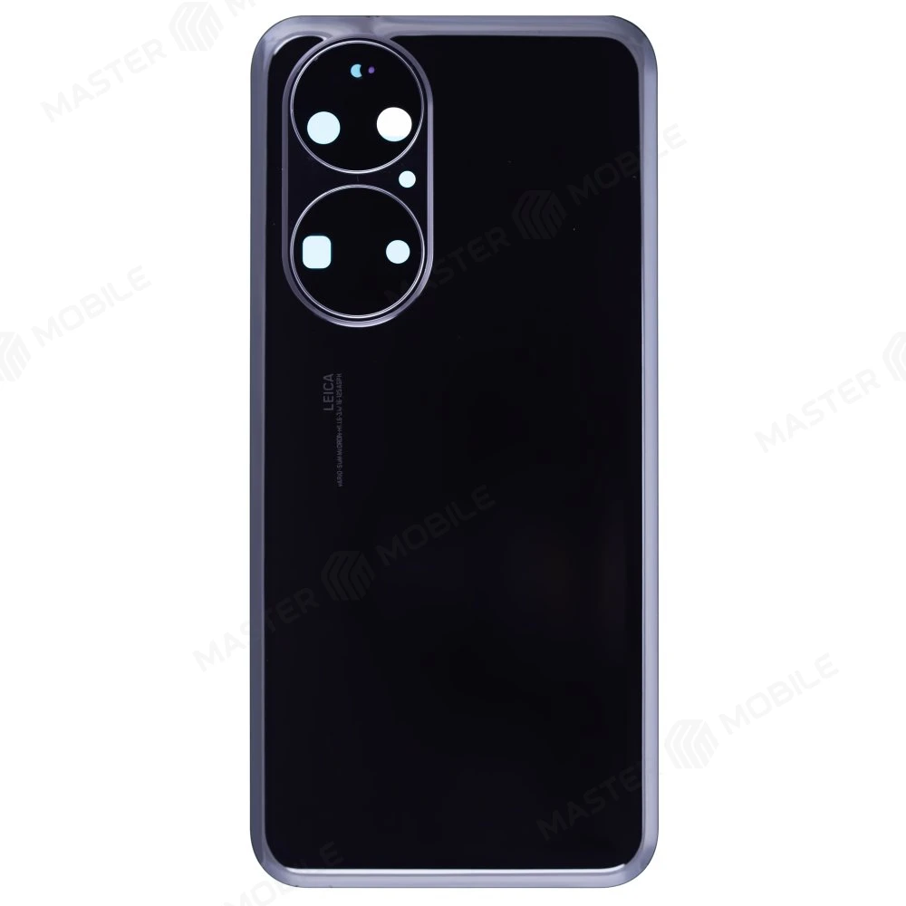 Задняя крышка для Huawei P50 (ABR-LX9) (черный) (в сборе со стеклом камеры)