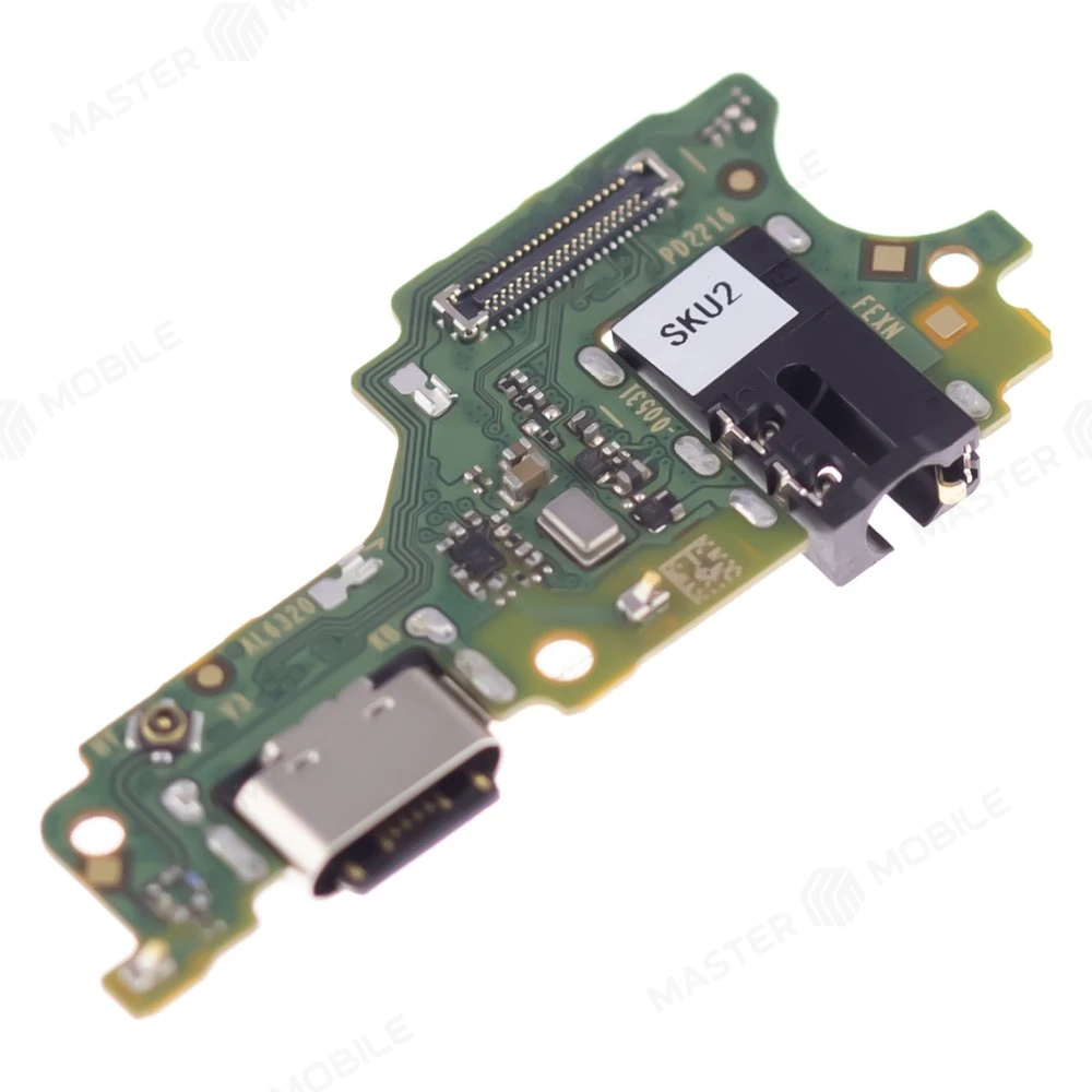 Нижняя плата для Vivo Y16 (V2204) с комп. + разъем зарядки + микрофон (ORIG100) фото №3