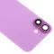 Задняя крышка для Apple iPhone 16 Plus (розовый) (в сборе со стеклом камеры) (Premium)  фото №3