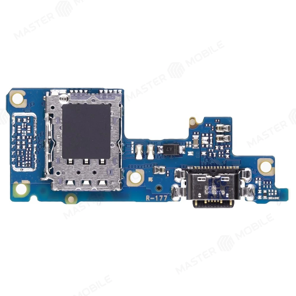 Нижняя плата для Tecno Camon 30 Pro 5G (CL8) с комп. + разъем зарядки + микрофон  фото №2