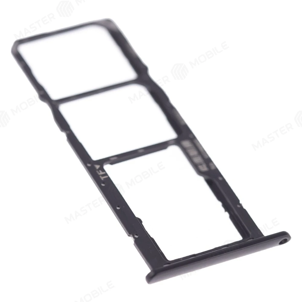 Держатель сим-карты для Huawei Honor 8C (BKK-AL10) (черный) фото №3